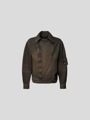 Jeansjacke mit Kentkragen von WOOD WOOD Braun - 32