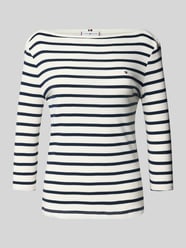 Slim Fit Langarmshirt aus reiner Baumwolle von Tommy Hilfiger - 4