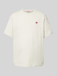 T-shirt z wyhaftowanym logo od Scotch & Soda - 10