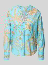 Regular fit blouse met tuniekkraag van Emily Van den Bergh - 7