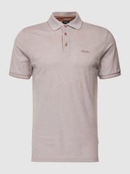 Poloshirt mit Label-Stitching Modell 'Percy' von JOOP! Collection Beige - 2