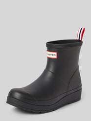 Rubberen laarzen met labeldetail, model 'PLAY BOOT' van Hunter - 5