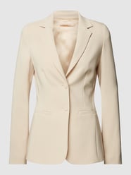 Blazer met reverskraag, model 'VERSATO' van Pennyblack Wit - 9