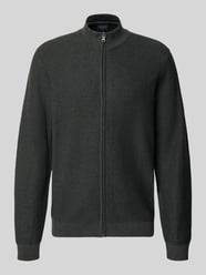 Kardigan o kroju regular fit ze stójką od OLYMP Level 5 - 33