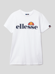 T-Shirt mit Label-Print von Ellesse Weiß - 11