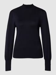 Gebreide pullover met golvende zoom van Zero - 45
