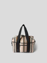Duffle Bag mit Allover-Muster von Lala Berlin Weiß - 12