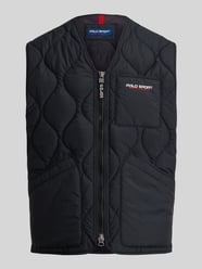 Kamizelka pikowana o kroju regular fit z kieszenią na piersi od Polo Ralph Lauren - 34