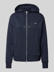 Sweatjacke mit Kapuze von Gant Blau - 17