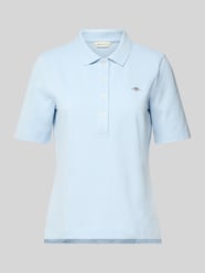 Poloshirt mit Label-Stitching von Gant - 20