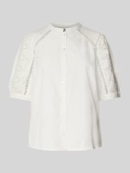 Regular Fit Bluse mit Lochstickerei Modell 'FRANKIE' von B.Young - 2