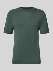 Regular fit T-shirt van zuivere wol van SELECTED HOMME - 13