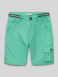 Bermudas mit Motiv-Stitching und Pattentasche von Steiff - 15