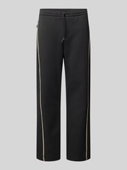 Sweatpants mit Label-Detail Modell 'Hadim' von BOSS Green Schwarz - 37