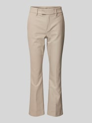 Slim Fit Stoffhose mit Eingrifftaschen Modell 'ELLEN NIGHT' von MOS MOSH Beige - 41