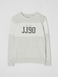 Sweatshirt met logo, model 'Cemb' van Jack & Jones Wit - 45