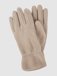 Handschuhe aus Teddyfell von Loevenich Beige - 39