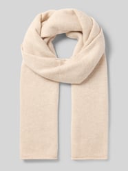 Kasjmiersjaal in gebreide look van Christian Berg Woman Beige - 17