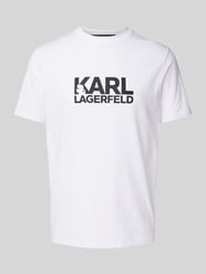 T-Shirt mit Label-Print von Karl Lagerfeld - 15