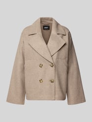 Regular Fit Jacke mit doppelreihiger Knopfleiste Modell 'NANCY LIFE' von Only Beige - 1