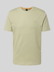 T-shirt o kroju regular fit z czystej bawełny model ‘TALES’ od BOSS Orange - 19