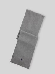 Schal aus reiner Wolle mit Logo-Stitching von Polo Ralph Lauren - 16