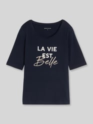 Regular Fit T-Shirt aus Baumwoll-Mix von Tom Tailor - 22