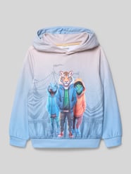 Regular fit hoodie van katoenmix van s.Oliver RED LABEL - 31