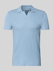 Koszulka polo o kroju regular fit ze strukturalnym wzorem model 'Heskild' od Blend - 43