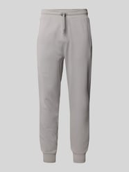 Regular fit sweatpants van katoenmix van BOSS - 11