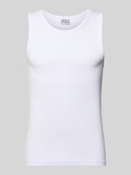 Top typu tank w prążkowanej optyce o kroju skinny fit od Jake*s Studio Men - 7