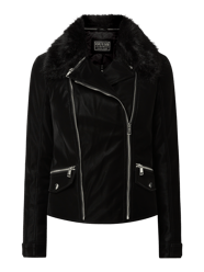 Jacke in Leder-Optik mit Kunstpelz von Guess - 11