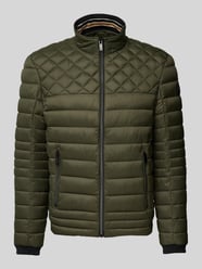 Steppjacke mit Reißverschlusstaschen von Christian Berg Men Grün - 1