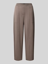 Barrel Fit Sweathose mit Teilungsnähten von OPUS Beige - 37