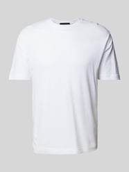 T-Shirt mit Rundhalsausschnitt Modell 'GILBERD' von Drykorn Weiß - 4
