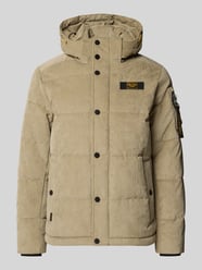 kurtka o kroju regular fit z naszywką z logo model 'GOBBLER' od PME Legend - 31