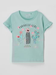 T-shirt met print  van Staccato Groen - 31