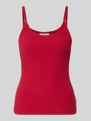 slim fit tanktop van katoenmix van Marc O'Polo DENIM - 5