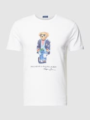 T-Shirt mit Motiv-Print von Polo Ralph Lauren Beige - 48