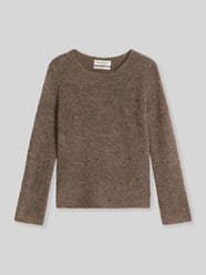 Pullover mit Bouclé-Struktur von Marc O'Polo Beige - 32