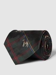 Stropdas van zijde met motiefprint van Polo Ralph Lauren Groen - 8