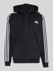 Regular Fit Sweatjacke mit Kontraststreifen von adidas Sportswear - 21