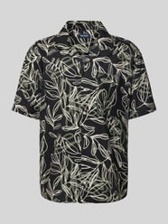 Tailored Fit Leinenhemd mit 1/2-Arm von MCNEAL - 38