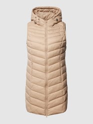 Bodywarmer met capuchon van Christian Berg Woman Bruin - 11