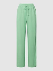 Broek met elastische band van Selected Femme Groen - 35