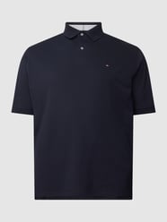 PLUS SIZE poloshirt met labeldetails van Tommy Hilfiger Big & Tall Blauw - 29