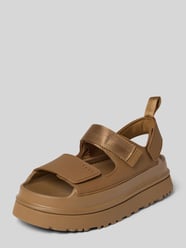 Sandałki z podeszwą na platformie model 'GOLDENGLOW' od UGG - 35