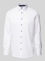 Regular Fit Business-Hemd mit Kentkragen von Christian Berg Men Weiß - 48
