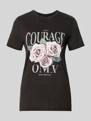 Regular fit T-shirt van puur katoen, model 'LUCY' van Only - 25