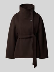 Jacke mit Stehkragen und Bindegürtel von Gina Tricot - 20